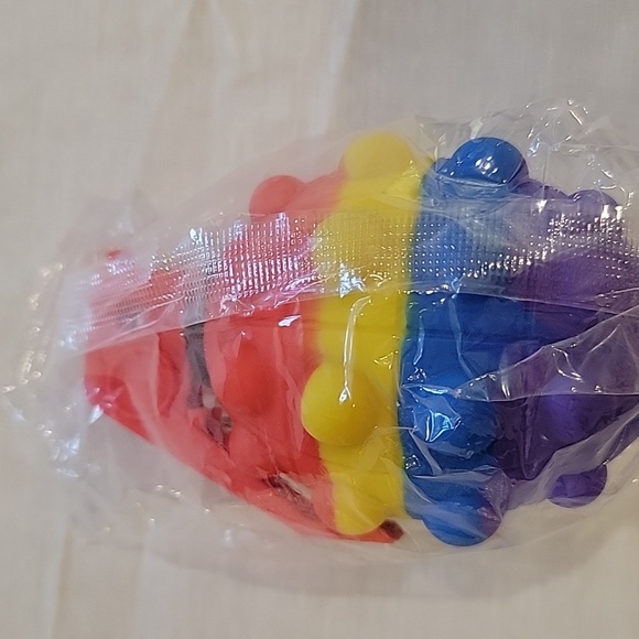 Colorful Pop It Fidget Toy Bundle 5 Piece NWT - Picture 5 of 7